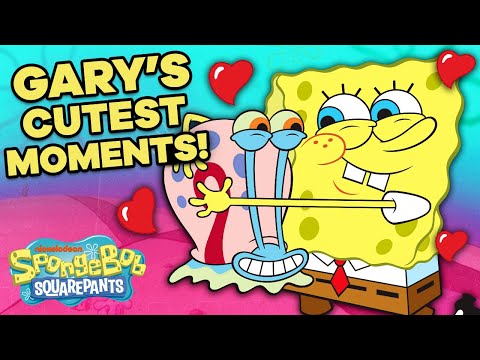 トップ23のゲイリーの最もかわいい瞬間!?| スポンジボブ (Top 23 Cutest Gary Moments! ? | SpongeBob)