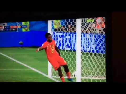 Szene des Spiels England Belgien WM 2018 Russia