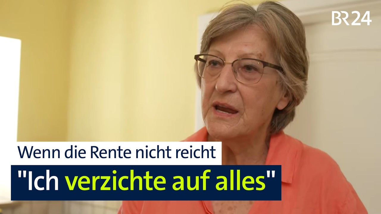 Senioren: Wenn die Rente nicht zum Überleben reicht | Abendschau | BR24