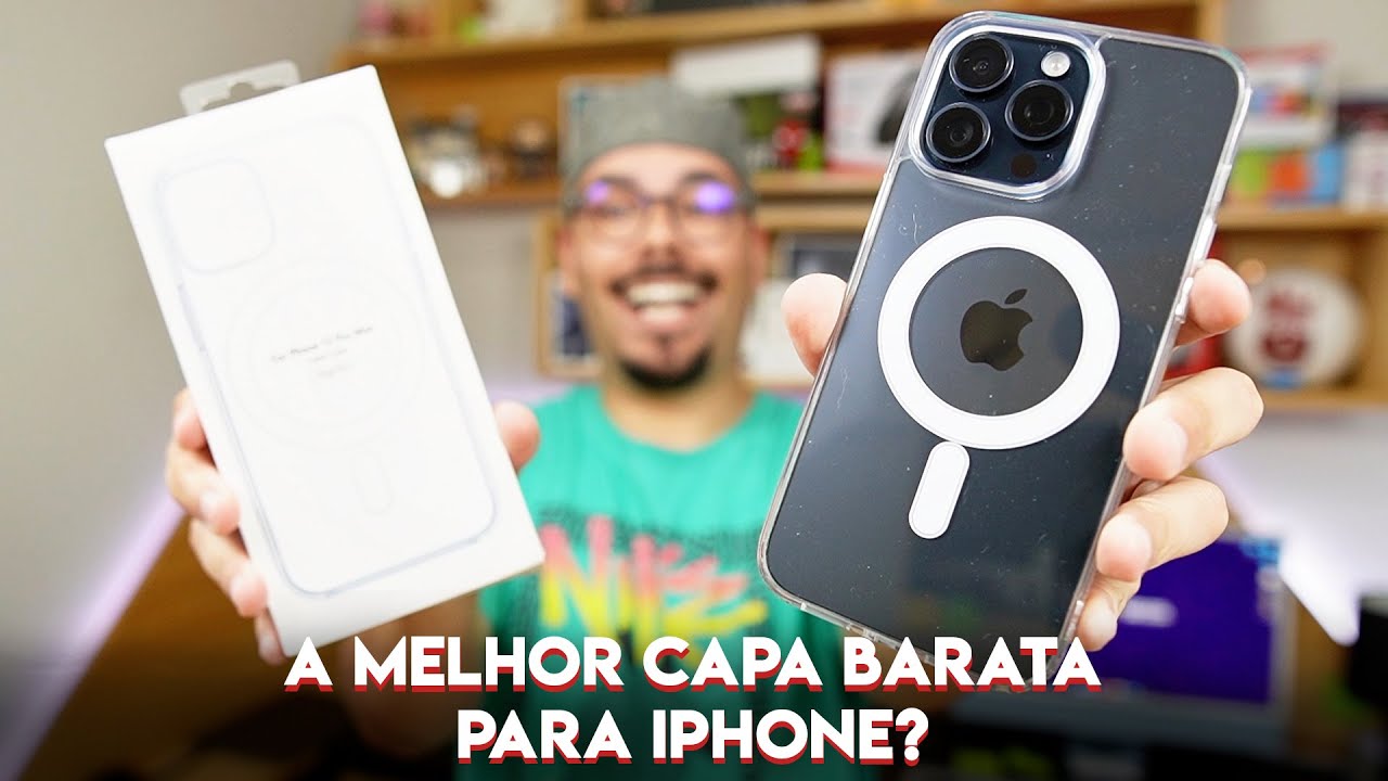 COMPREI A MELHOR CAPA BARATA PARA IPHONE COM MAGSAFE?