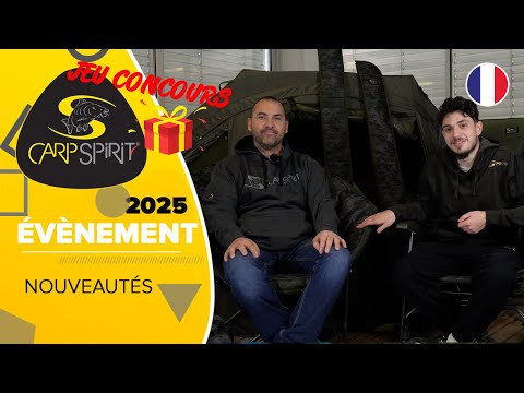 Carp Spirit showroom 2025 Présentions nouveautés