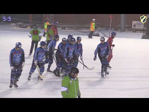 NM Bandy Semifinale nr 3 Herrer Ullern - Stabæk (høydepunkt)