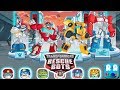 Transformers Rescue Bots Disaster Dash Rescue With Chase Heat Wave Bumblebee And Optimus