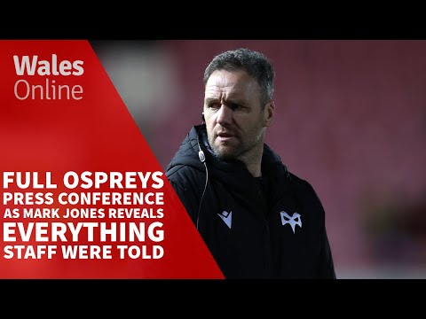 Full Ospreys press conference  as Mark Jones reveals everything staff were told
