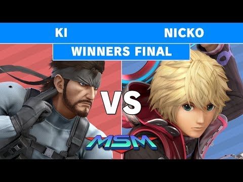 Smash Ultimate Tournament MSM 171 DCG|WC| Ki (Snake) vs Nicko (Shulk) - Winners Final