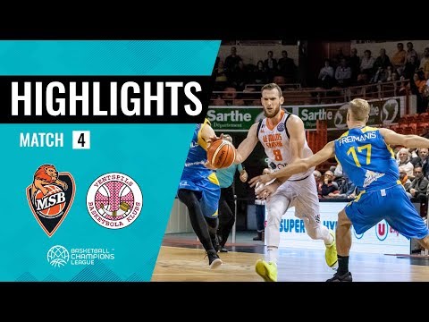 2ème victoire en Basketball Champions League ! - Highlights MSB vs. Ventspils