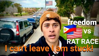 I was Free & Happy in the Philippines now Trapped in Poverty & Misery in America