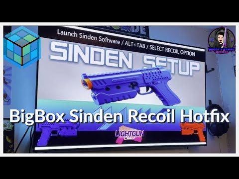 BigBox Sinden Light Gun Recoil Change Settings Fix