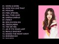 TWICE RED VELVET AND BLACKPINK Favorite Playlist For 2021
