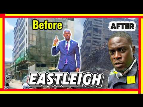SHOCKING VIDEO OF GEOFFREY MOSIRIA STOPPING THE BUILD OF EASTLEIGH COLLAPSED BUILDING LAST YEAR