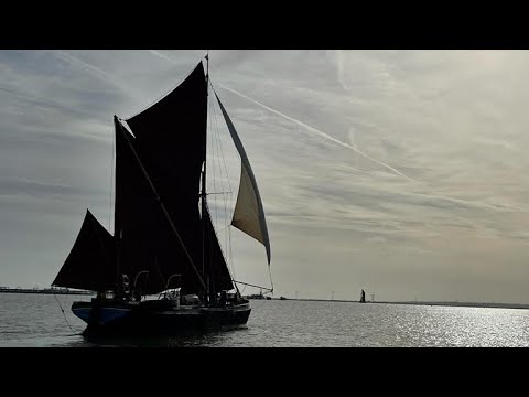 2022 Medway Thames sailing barge race.