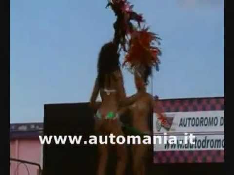 Donne e Motori Show Danze brasigliane e miss finaliste