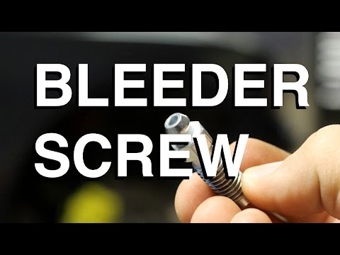 The Importance of a Bleeder Screw Video