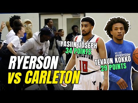 U Sports Basketball: Carleton vs Ryerson Extended Highlights - Jan 25, 2020 | In The Fourth Rewind