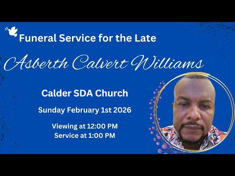 Asberth Calvert Williams Funeral Service