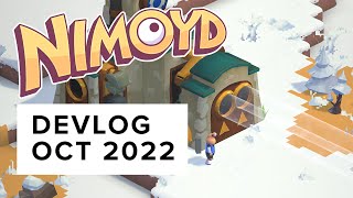 New Buildings, Voxel Cities - Devlog Oct 2022 - Nimoyd