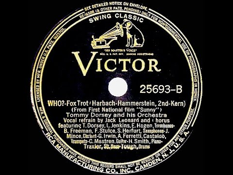 1937 HITS ARCHIVE: Who? - Tommy Dorsey (Jack Leonard & Band, vocal)