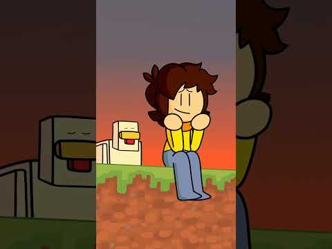 Sunsets in Minecraft (Animated #shorts)
