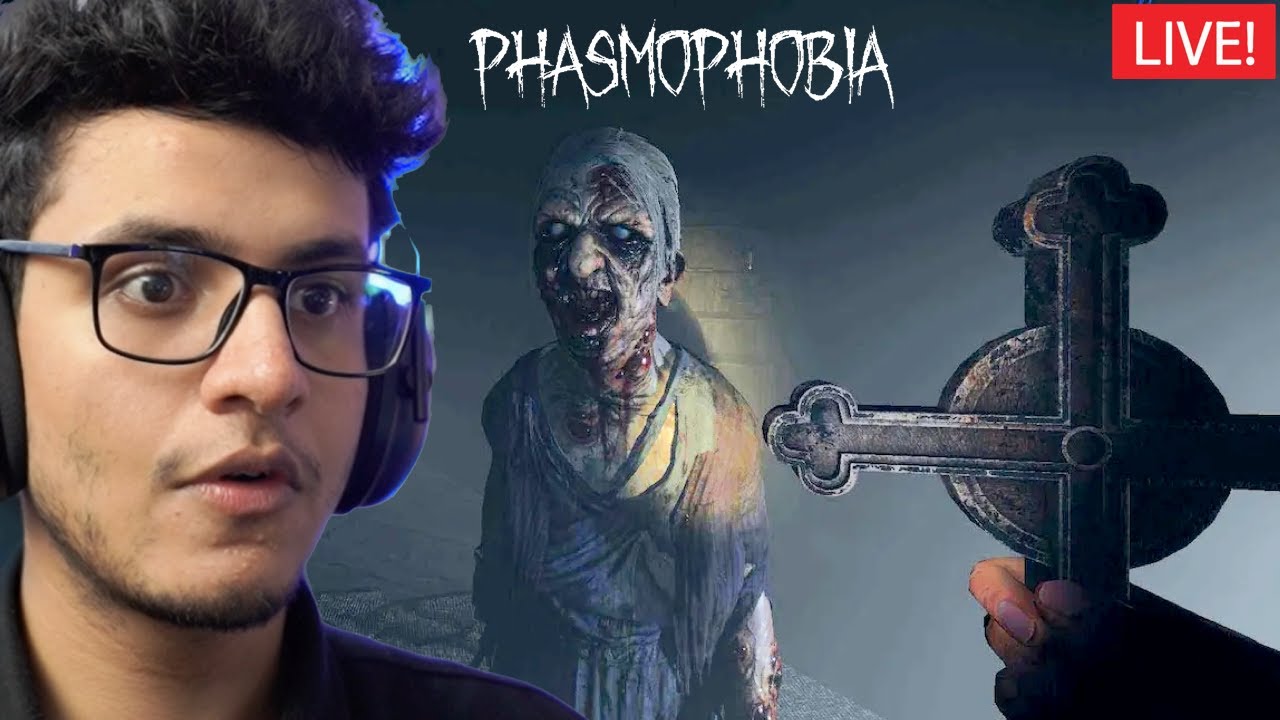 Bhoot Catching Experts in Phasmophobia Live🛑
