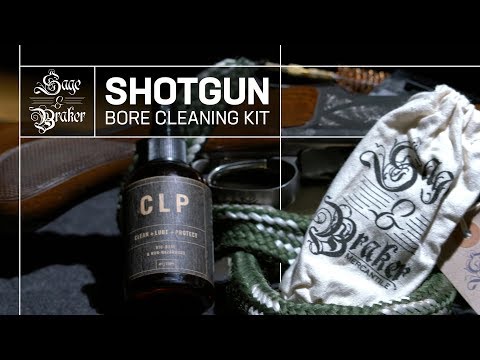 How To Clean an Over Under Shotgun with Sage & Braker's Shotgun Bore Cleaning Kit