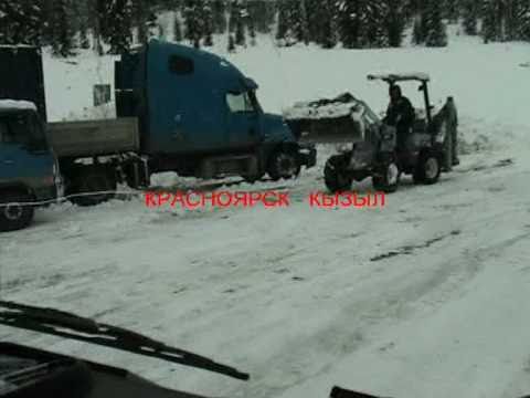 Ремонт дороги Кызыл-Красноярск