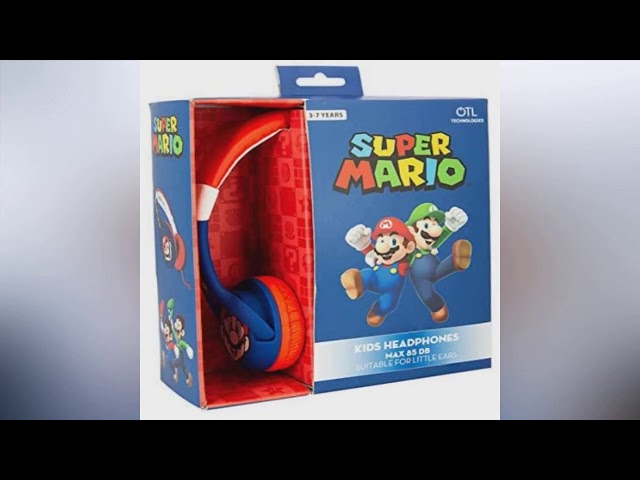 Vídeo relacionado con OTL Technologies Super Mario Junior Auriculares con Cable para niños (Producto con Licencia Oficial)
