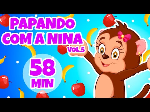 Papando com a Nina Vol. 5 - Giramille 58 min | Desenho Animado Musical