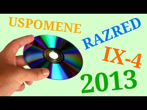 USPOMENE IZ SKOLE - MOJ RAZRED 2013 IX-4 👍