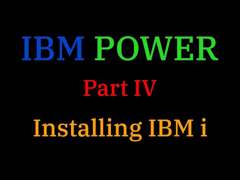 [040] IBM POWER Pt. 4: Installing IBM i