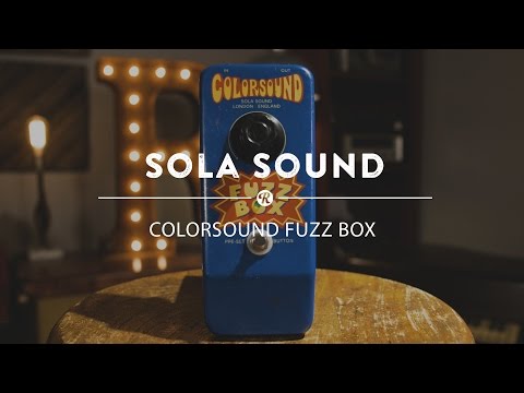 Sola Sound Colorsound Fuzz Box | Reverb Demo Video