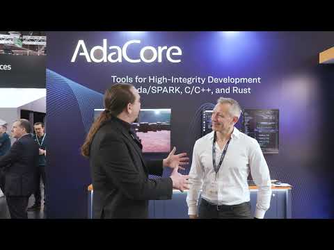 Ken Briodagh Interviews Jose Ruiz with AdaCore at embedded world 2025