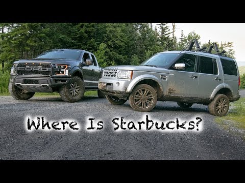 Mall Crawlers Off Road - Ford Raptor vs Land Rover LR4