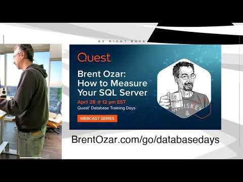 Watch Brent Analyze Your Wait Stats, Part 3