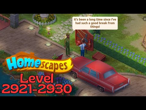 Gameplay Homescapes Level 2921-2930