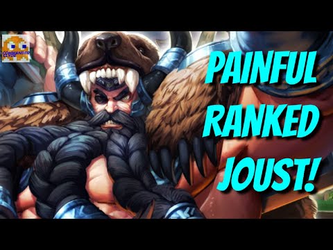 THE MOST PAINFUL RANKED JOUST I'VE EVER PLAYED! | SMITE Ranked Joust - Odin Gameplay