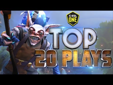 TOP-20 Plays of ESL Los Angeles 2020 - Dota 2