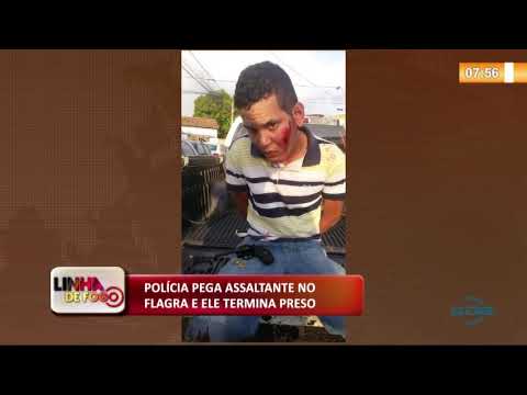 LINHA DE FOGO 16 10  PoliÌcia pega assaltante no flagra