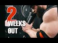 2 weeks out from the Arnold Classic UK - Push @ Kings gym