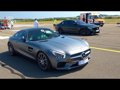 750HP Mercedes-AMG GT vs BRABUS 800 Mercedes-AMG E63S