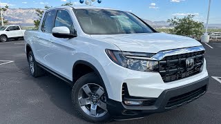 2025 Honda Ridgeline RTL - Platinum White Pearl - Walkaround