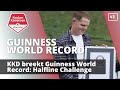 KKD breekt Guinness World Record: Halfline Challenge