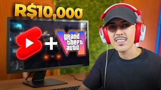 5 Ideias Pra Fazer R$10 Mil no YouTube com o GTA 6 (Antes do Lançamento!)