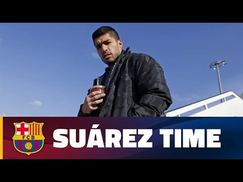 A day in the life of Luis Suárez