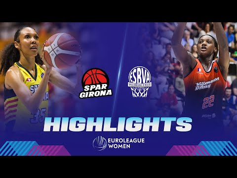 Spar Girona - ESBVA | Qualifiers | Highlights | EuroLeague Women 2022/23