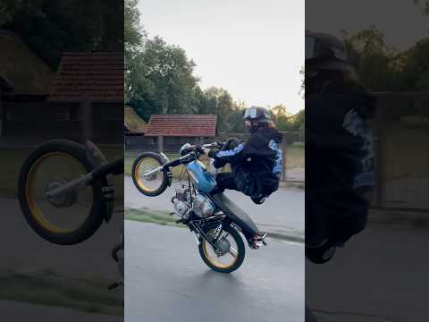 Simson 50ccm #simson #50cc #wheelie