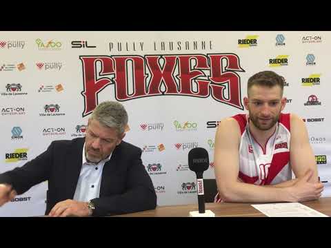SBL 2024-2025, dernière journée avant les play-offs, Pully Lausanne Foxes-BBC Nyon 86-93 (48-43)