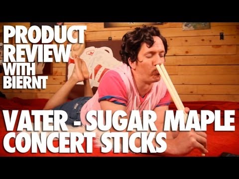 Product Review with Biernt - Vater Sugar Maple Concert Drumsticks