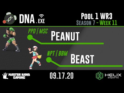 DNA.EXE S7:W11 - PPD MSC | Peanut (Little Mac) Vs. NPT | BBM | Beast (Pokemon Trainer) - Pool 1 WR3