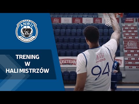 Trening Anwilu Włocławek przed turniejem Anwil Basketball Cup 2020