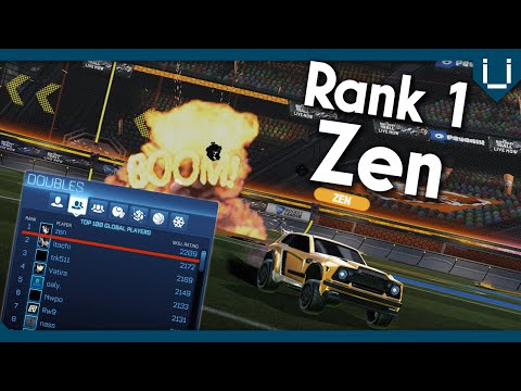 Zen hit Rank 1 in 2v2 before the Boston RLCS Major